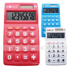8 chiffres Calculatrice de poche à double alimentation avec grandes touches (LC317)
